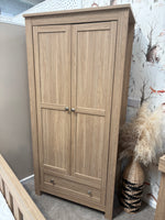 EX DISPLAY CuddleCo Burford 3 Piece Nursery Furniture Set - Oak (COLLECTION OR LOCAL DELIVERY ONLY)