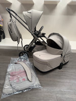 EX DISPLAY Venicci Tila Pram, Pushchair + Accessories - Latte