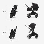 Bugaboo Fox Cub Complete Pushchair + Carrycot - Forest Green