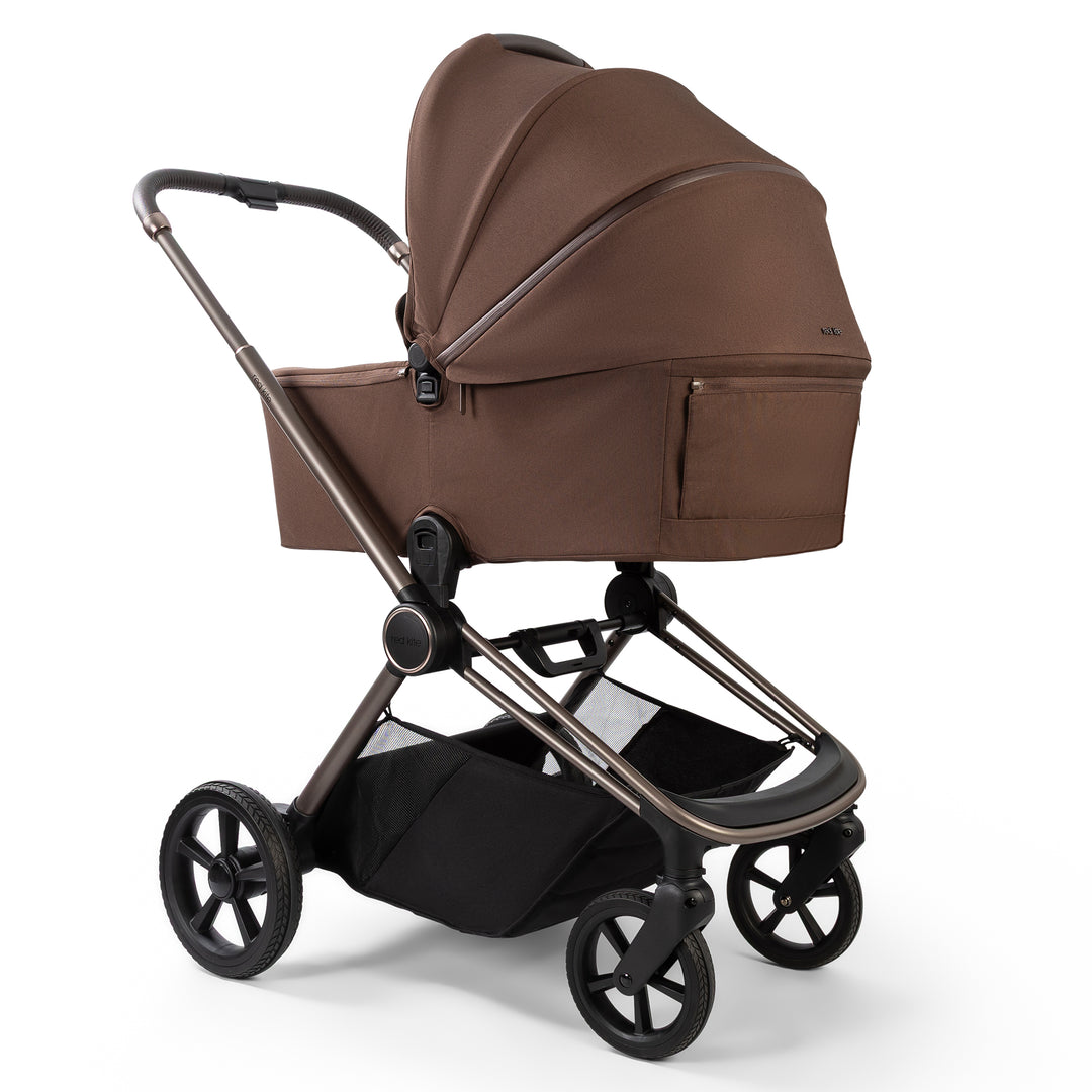 Redkite Push Me Cruise Complete Essentials Baby Bundle Inc Spin Base - Chestnut