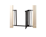 Liberty Security Gate With Smart Stay-Open Feature- Black