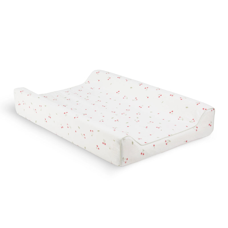 CuddleCo Wedge Changing Mat - Ditsy Cherry