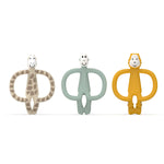 Matchstick Monkey Animal Teether Gift Set (Pack Of 3)