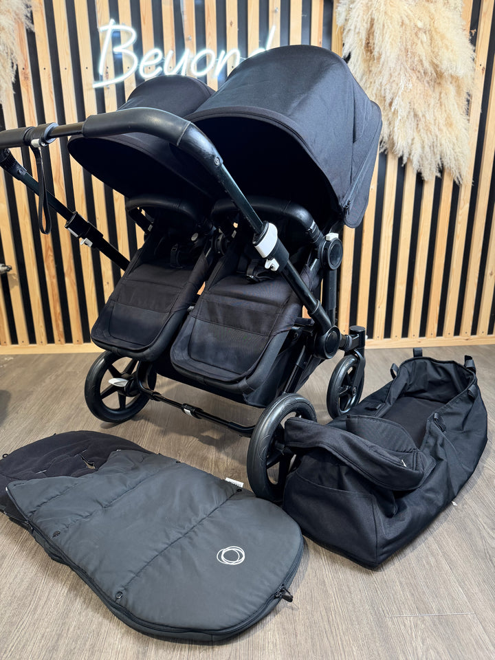 PRE LOVED Bugaboo Donkey3 Duo - Midnight Black