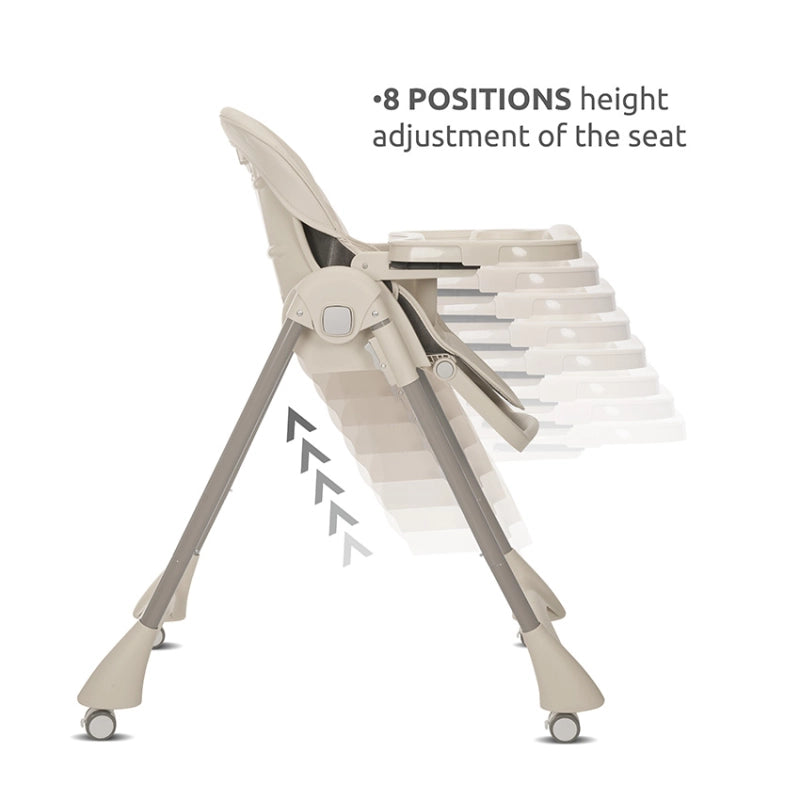 Lorelli Tummy Time Baby Highchair - Beige