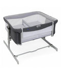 Chicco Next2Me Twins Bedside Crib - Magnet Grey