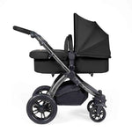 Ickle Bubba Stomp Luxe 12 Piece Travel System Inc I-Size Nimbus Spin Car Seat + Isofix Base