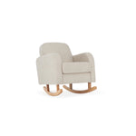 CuddleCo Etta Nursing Chair & Foot stool - Boucle Mushroom