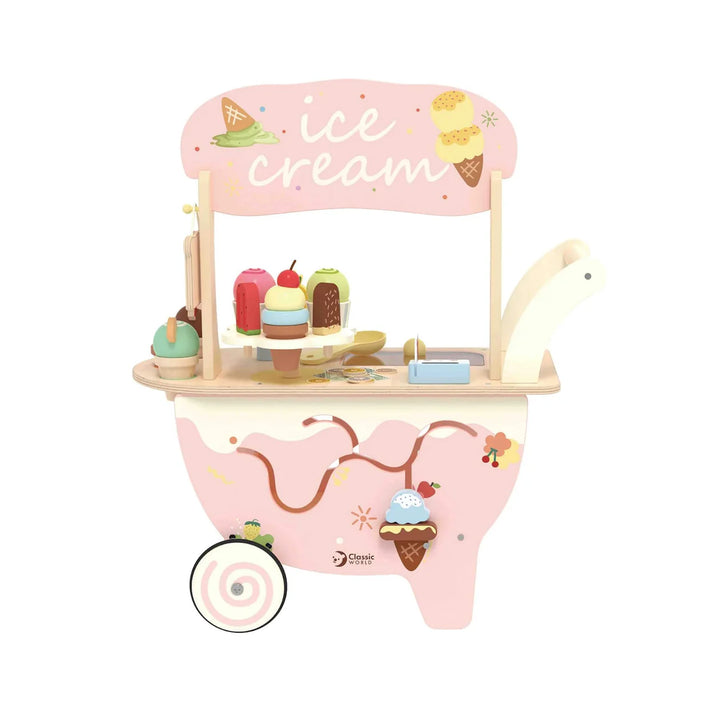 Classic World Ice Cream Cart