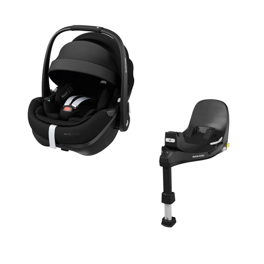 Maxi-Cosi Pebble 360 Pro2 Car Seat + FamilyFix 360 Pro Base - Twillic Black