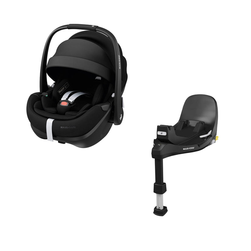 Maxi-Cosi Pebble 360 Pro2 Car Seat + FamilyFix 360 Pro Base - Twillic Black