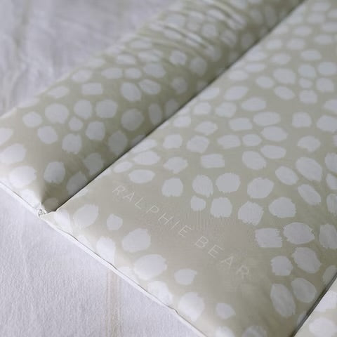 Ralphie Bear Comfort Changing Mat - Scallop