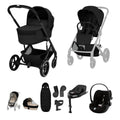 Cybex Balios S Lux Cloud G3 Ultimate Travel System Bundle - Moon Black (2026)