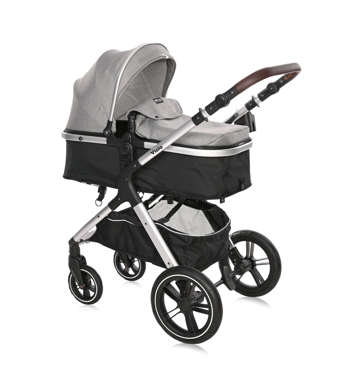 Lorelli Viola 3in1 Travel System Inc Spirit Car Seat - Grey