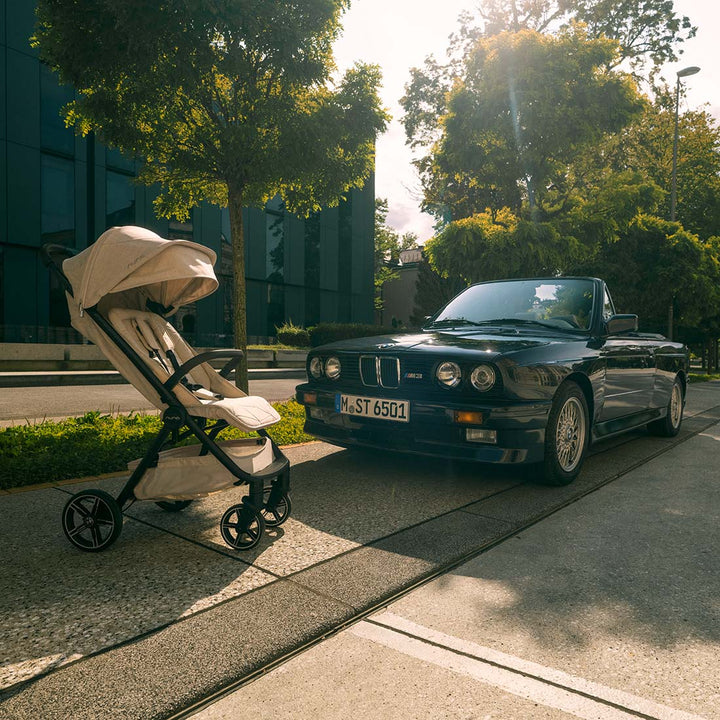 Nuna trvl LX BMW Collection Compact Stroller - Mica