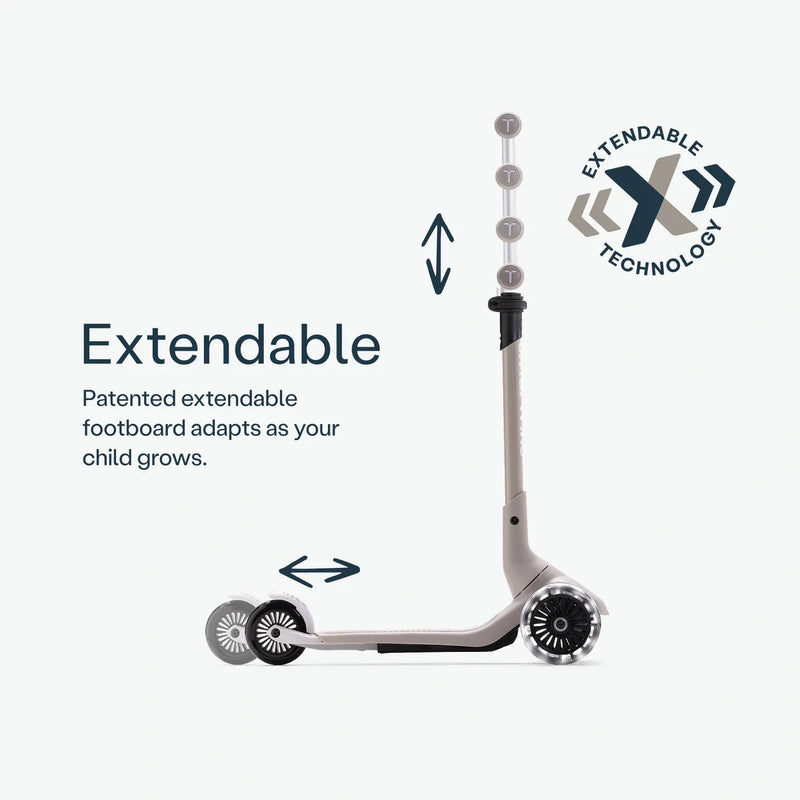 SmarTrike Xtend Mini+ Scooter - Space Grey