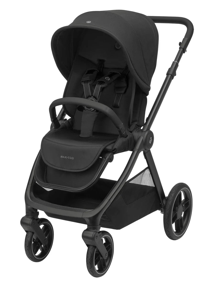 Maxi-Cosi Oxford+ Premium Travel System + Home Premium Bundle - Twillic Black