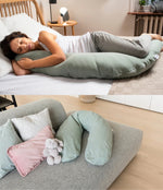 Babymoov Comfy Big Muslin Maternity Pillow doomoo - Green