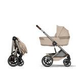 Cybex Balios S Lux Cloud G3 Ultimate Travel System Bundle - Almond Beige (2026)