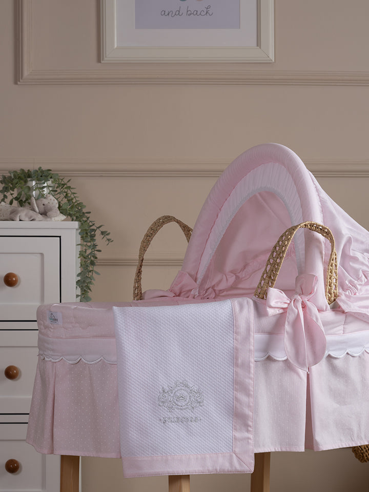 Funnababy Princess Moses Basket Bundle