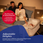 Chicco Next2Me Armonia Bedside Crib (Including Motion Sensor Light) - Scandinavian