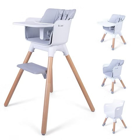 Feed Me Kombo 3-in-1 Wooden Highchair/Lo Chair/Infant Chair