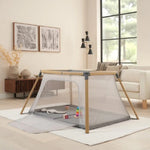 Tutti Bambini CoZee Go 3-in-1 Bassinet, Travel Cot & Playpen - Charcoal