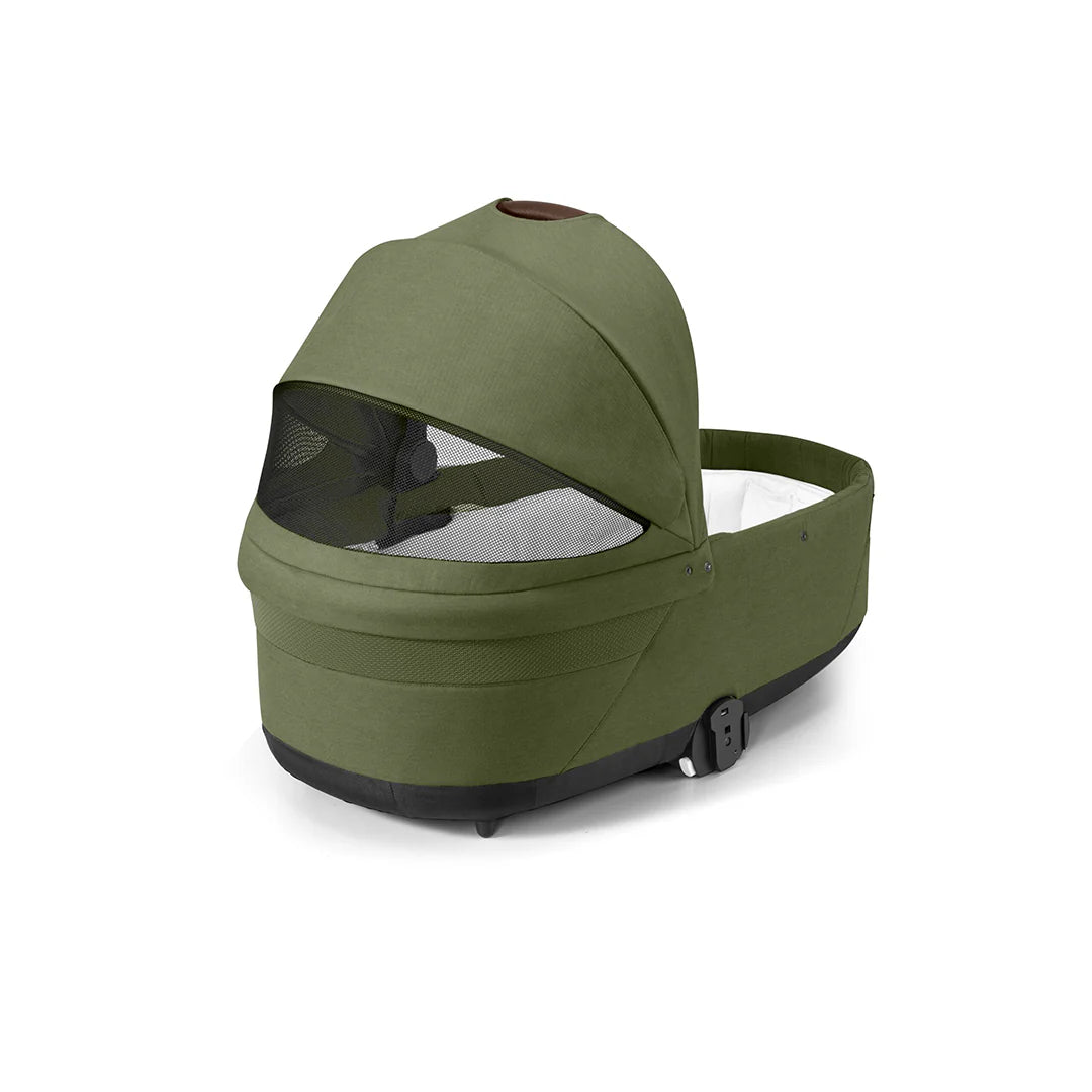 Cybex Balios S Lux Essential Bundle - Taupe/Moss Green
