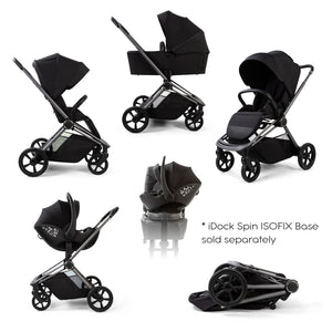 Redkite Push Me Cruise Travel System - Liquorice