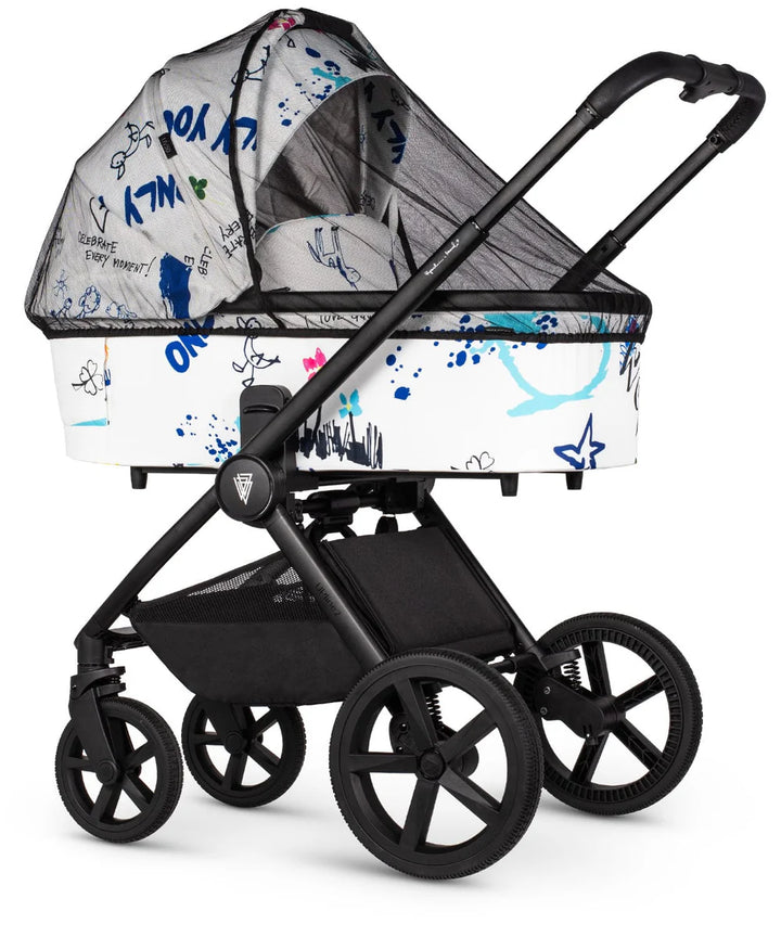 Venicci Upline2 4in1 Travel System Inc 360 Base - Special Edition Draft White