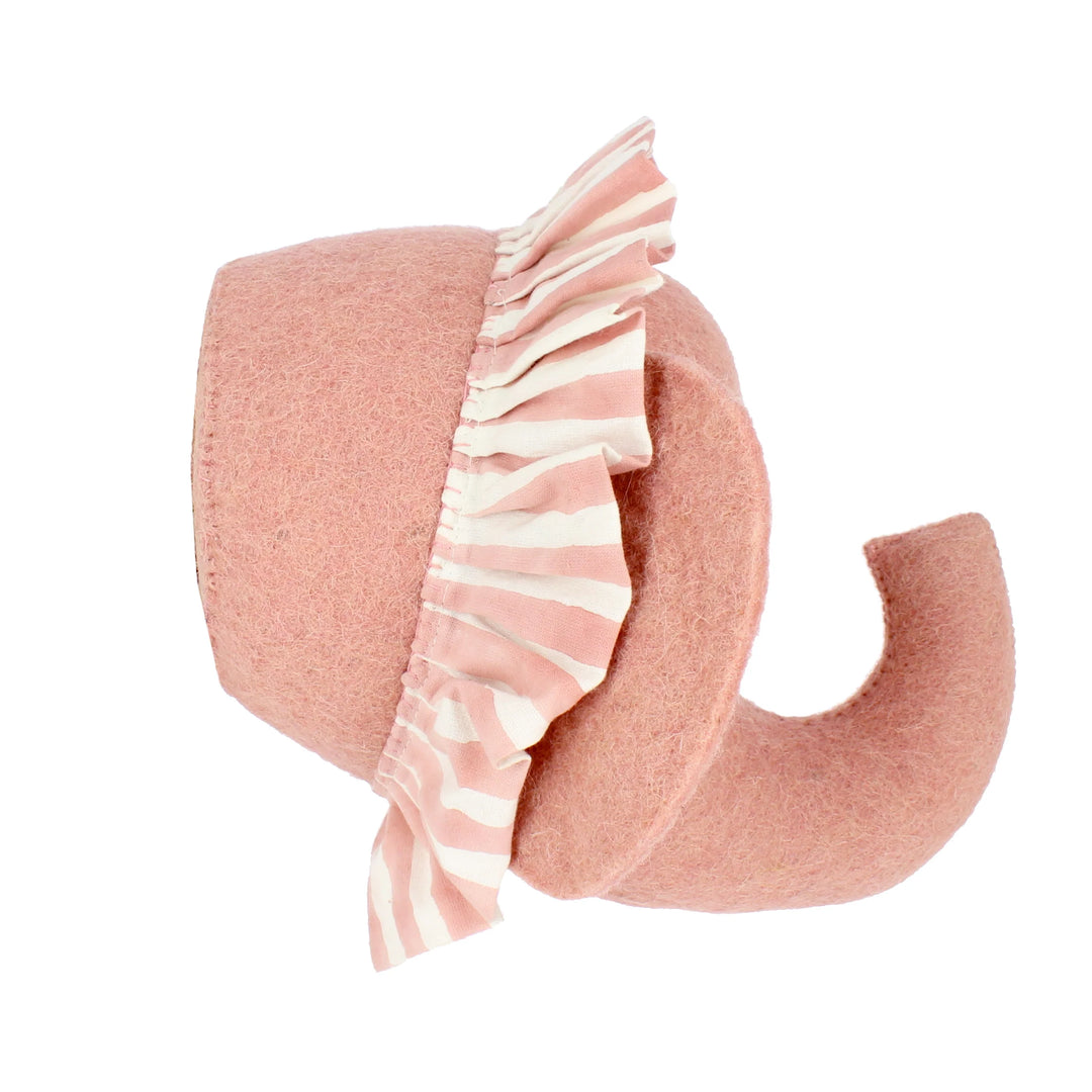 Fiona Walker Elephant with Vintage Ruff Head Mini - Pink