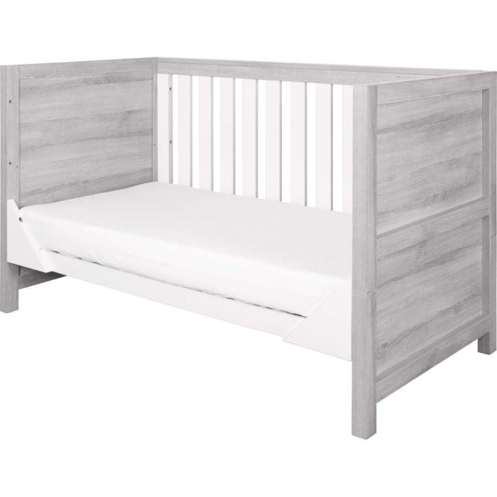 Tutti Bambini Modena Cot Bed - Grey Ash/White