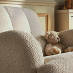 CuddleCo Etta Cuddle Chair - Boucle Mushroom