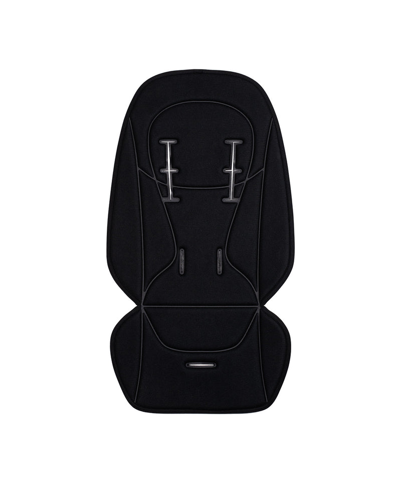 Venicci Upline3 Travel System Inc Tiago Car Seat & 360 Base 13 Piece Luxury Bundle - Onyx