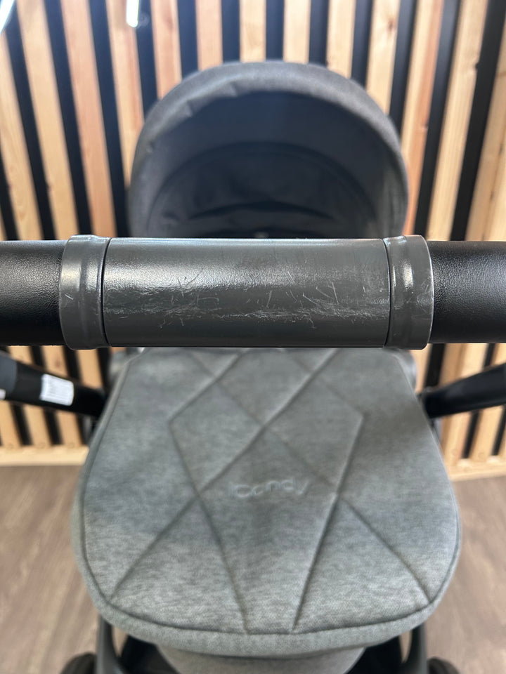 PRE LOVED iCandy Orange3 Pushchair Bundle - Slate Grey Marl