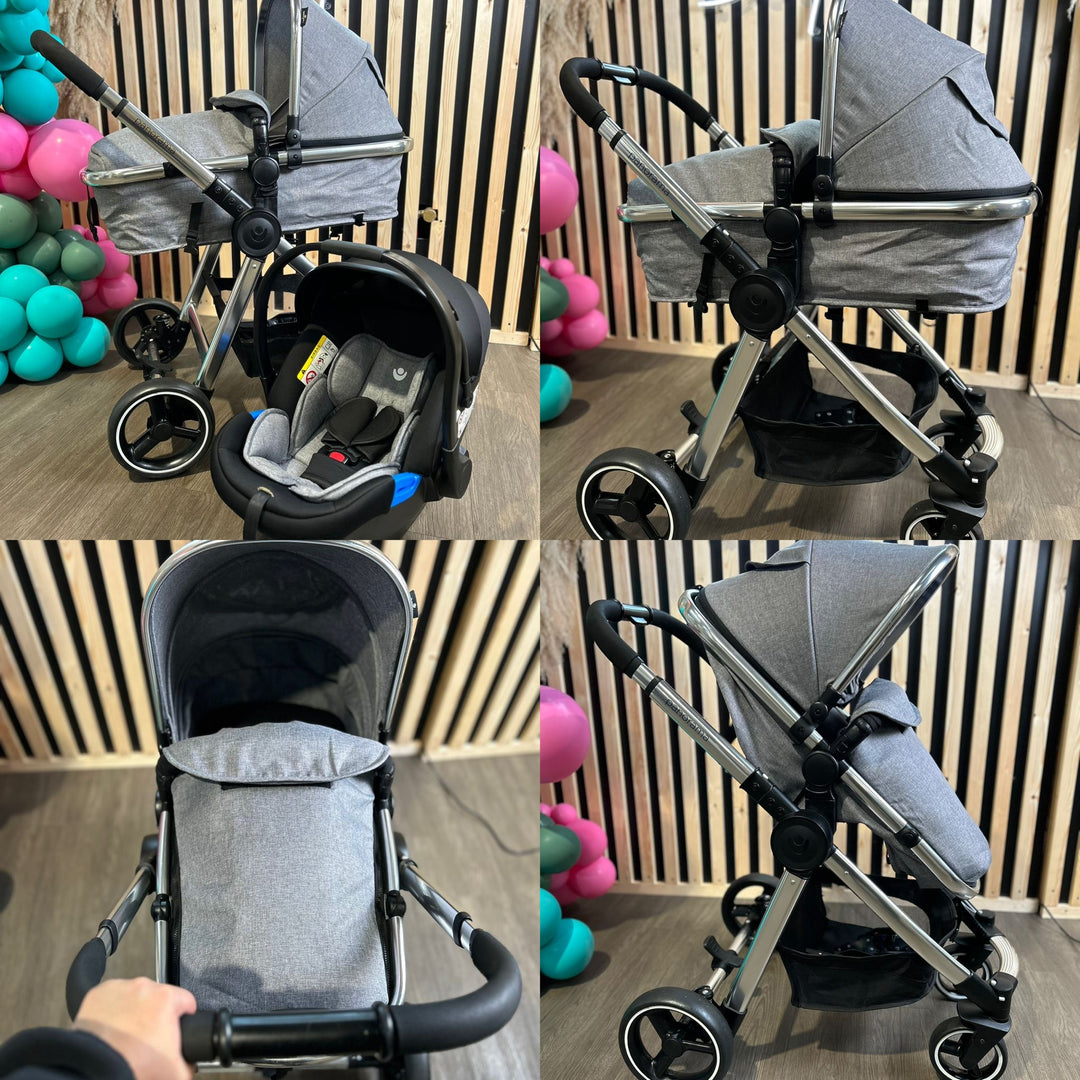 PRE LOVED Babylo Panorama XT Travel System - Grey