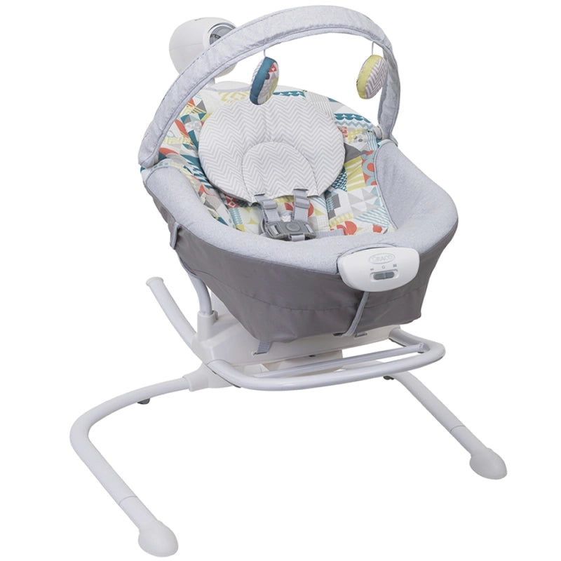 Graco Duet Sway 2-in-1 Swing & Rocker - Patchwork