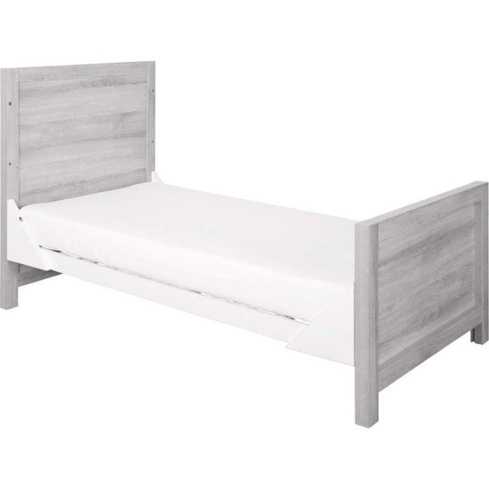 Tutti Bambini Modena Cot Bed - Grey Ash/White