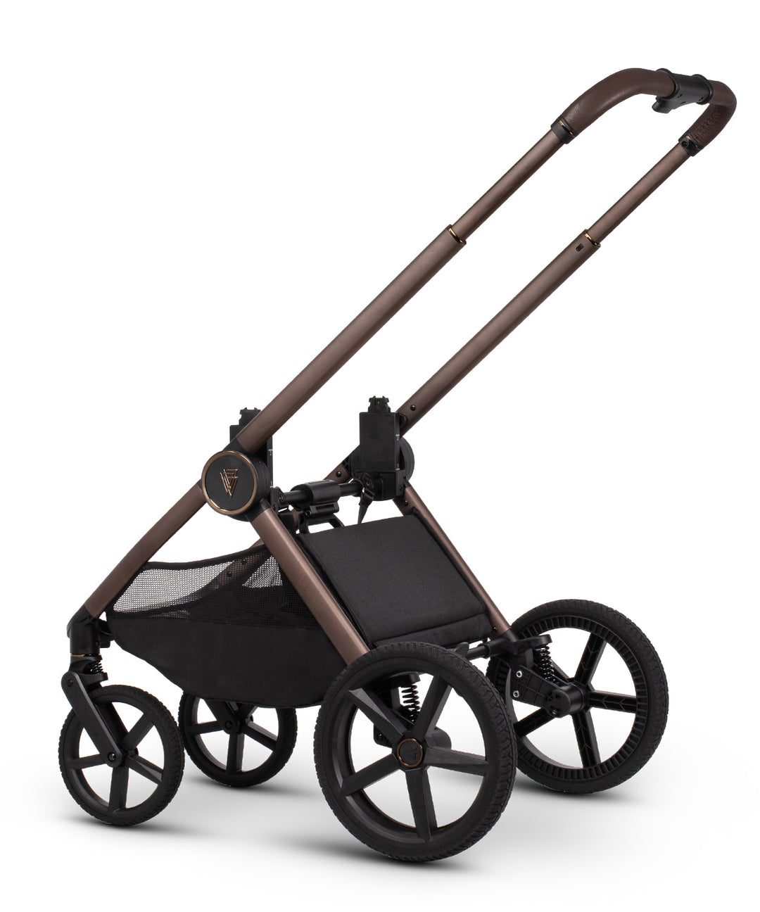 Venicci Upline3 Travel System Inc Tiago Car Seat & 360 Base 16 Piece Ultimate Bundle - Sand