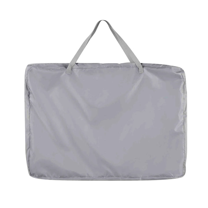 Ickle Bubba Stomp Luxe All-in-One i-Size Travel System with 360 Isofix Base (Nimbus) + Bubba&Me Bedside Crib – 14-Piece Bundle