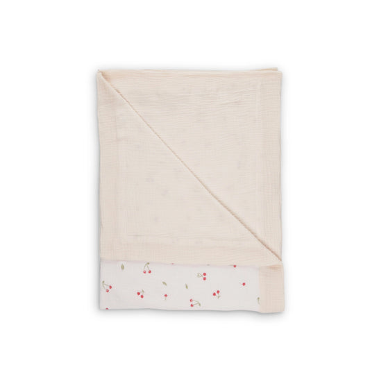 CuddleCo Comforter Blanket - Ditsy Cherry