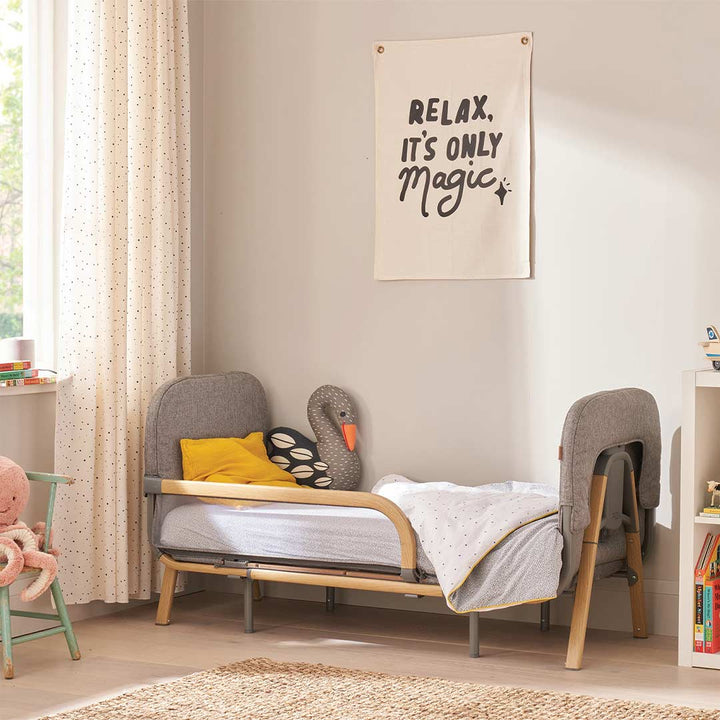 Tutti Bambini CoZee Xl Junior Bed + Sofa Expansion Pack - Oak/Charcoal