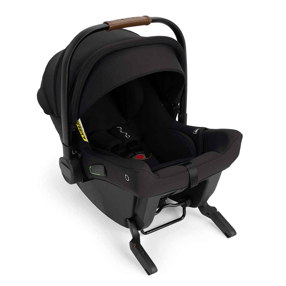 Nuna TRVL LX Compact Travel System Inc Lytl Folding Carrycot + Pipa Urbn - Caviar