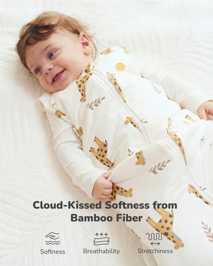 Momcozy Baby Sleeping Bag 1.5 TOG - Giraffe