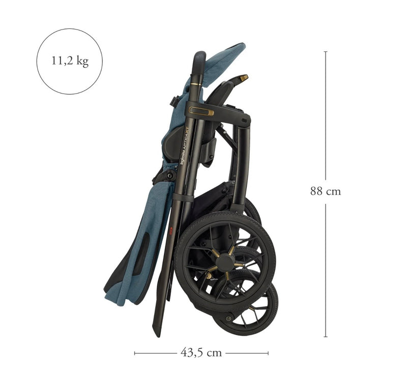 Inglesina Aptica XT Quattro 4in1 Travel System - Himalaya Blue (2026 Model)