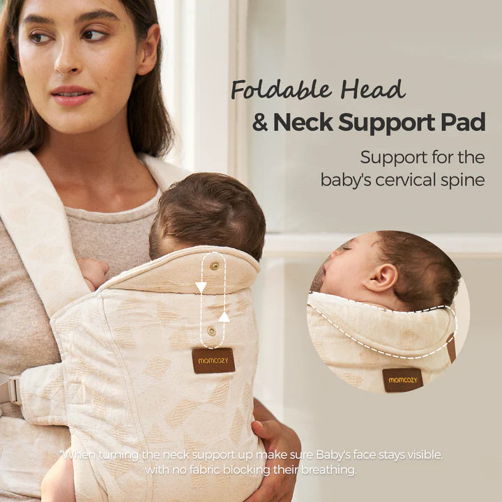 Momcozy Newborn Carrier WeeSnug 0-12m - Geometry