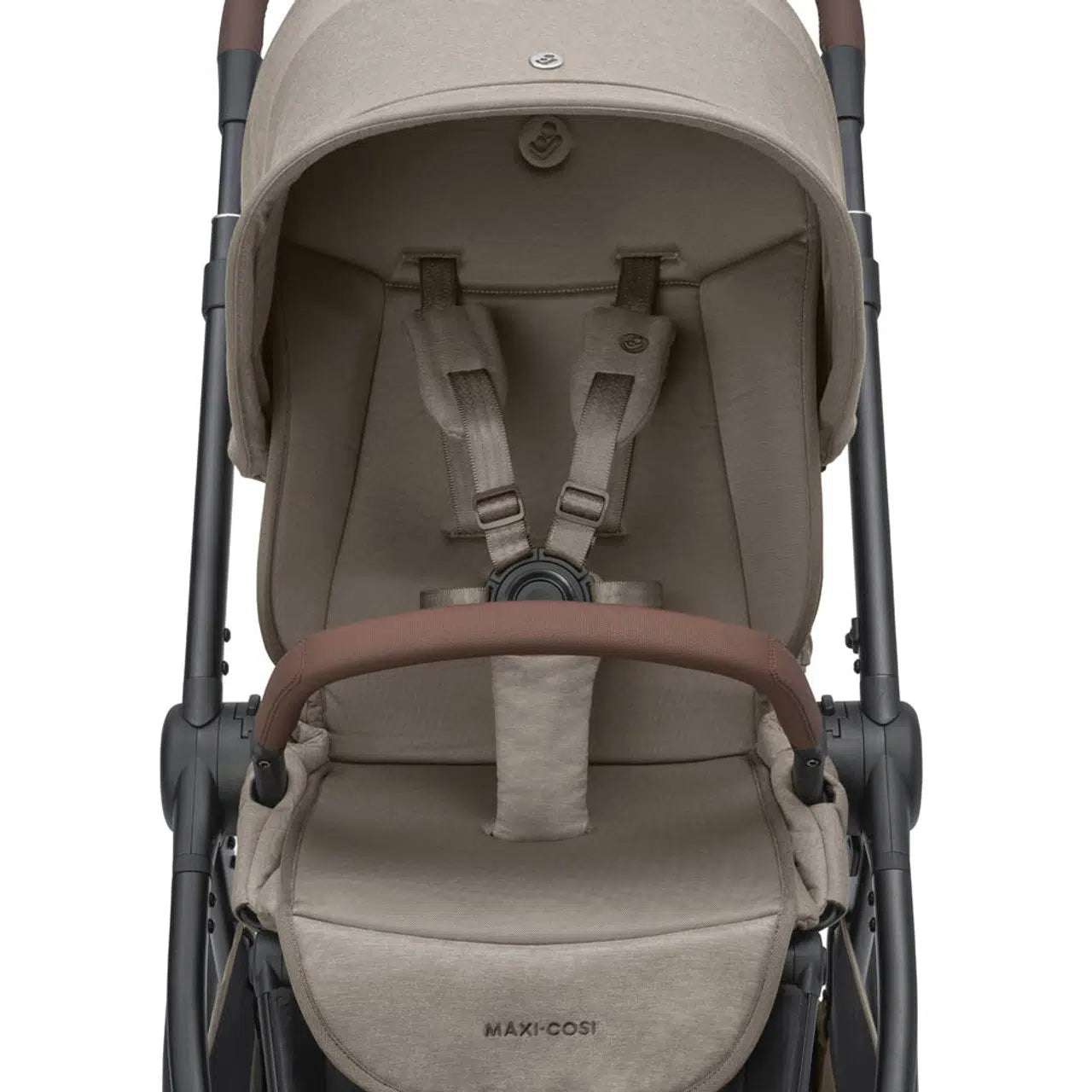 Maxi-Cosi Oxford Travel System Bundle Inc Pebble S Car Seat & Isofix Base - Truffle