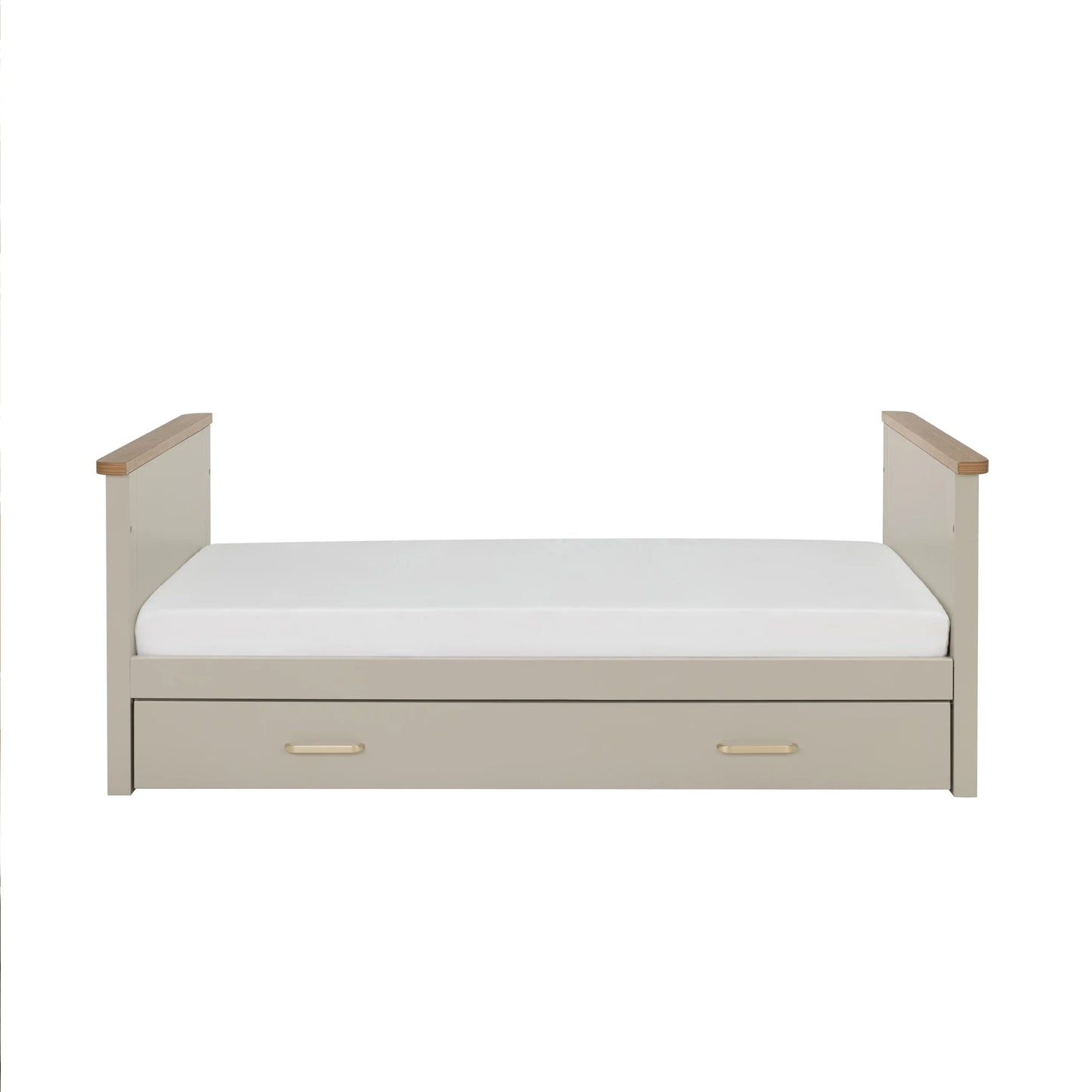 Babymore Mira Cot Bed – Cashmere Warm Oak
