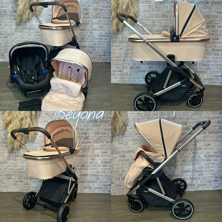 PRE LOVED My Babiie Belgravia Travel System - Blush