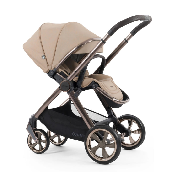 Oyster4 Travel System Bundle Inc Maxi-Cosi Pebble 360 Pro2 Car Seat - Fawn